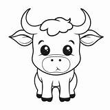 Bull Coloring Pages sketch template
