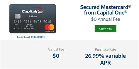 Capital One Secured Mastercard Review: Rebuild Your Credit