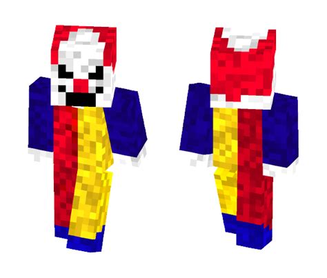 Download Killer Clown Minecraft Skin for Free. SuperMinecraftSkins