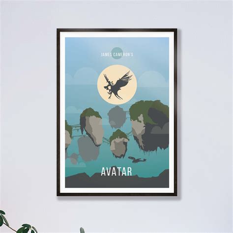 Avatar Movie Poster Avatar Print Minimalist Style Movie - Etsy UK