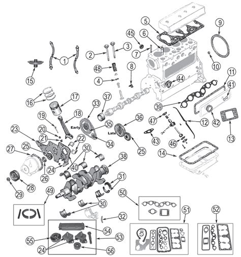 1941-1953 Jeep 2.2L (4-134) L-Head Engine | Quadratec