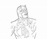 Daredevil Coloring Page  Coloring Home sketch template