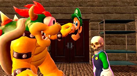 Bowser rip Luigi's head off by Yusaku-Ishige on DeviantArt