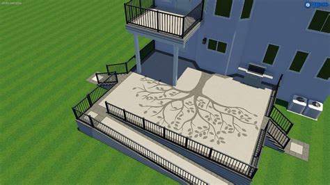 3D Deck Design | Tanzite Stonedecks