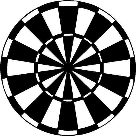 Dartboard clipart - Clipground