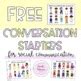 Conversation Starters | FREE by Brooke Lessman | TPT