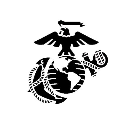 Usmc Ega Stencil Silhouette Marine Corps Logo Hd Png - vrogue.co