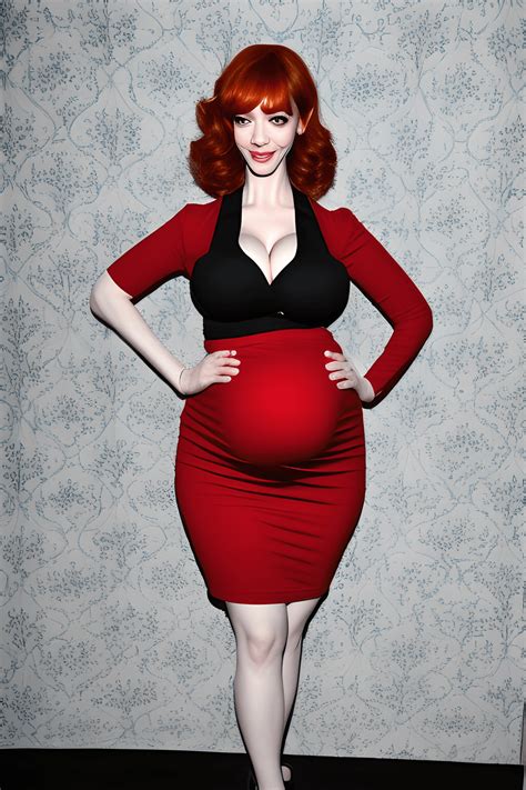 Christina Hendricks Mad Men HD Graphic · Creative Fabrica