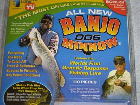 ALL NEW BANJO 006 MINNOW (110 PIECES) UNOPENED 16600753 - GunAuction.com