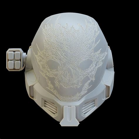 Halo Reach EVA emile Helmet 3D File Kit - Etsy