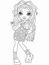 30  Rainbow High Coloring Pages Free Printable PDF & Online sketch template