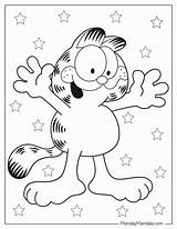 24 Garfield Coloring Pages Free PDF Printables sketch template