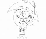 Timmy Turner Coloring Pages Fairly Odd Parents Printable Clipart  sketch template