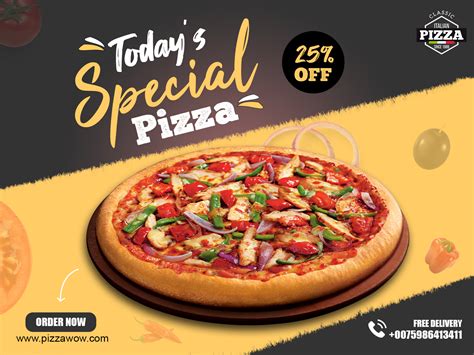 Pizza banner design by Fazla Rabbi on Dribbble