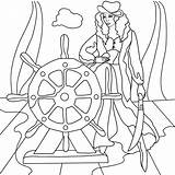 Female Pirate Coloring Pages sketch template