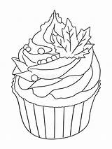 Adorable Cupcake Illustration With Whipped Cream Stock Vector  sketch template