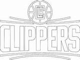 Clippers Coloring Pages sketch template