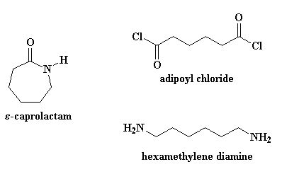 draw the structure of monomer for nylon 6 ...