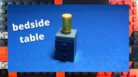 Lego nightstands - YouTube