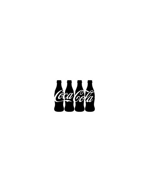 Passion Stickers - Wallstickers 4 Coca Cola Bottles Decals