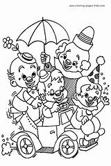 Circus & Clowns color Page  Coloring Pages For Kids Miscellaneous sketch template