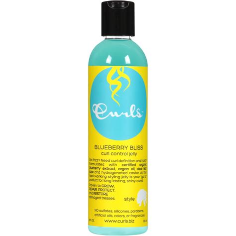 Curls Blueberry Bliss Curl Control Jelly, 8 fl oz bottle - Walmart.com ...