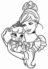 Disney Princess Pets Coloring Pages At GetColoringscom  Free sketch template