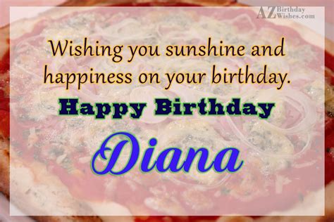 Happy Birthday Diana