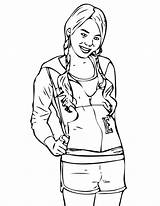 Disney Liv And Maddie Coloring Pages Coloring sketch template