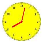 Modern clocks vector graphics | Free SVG