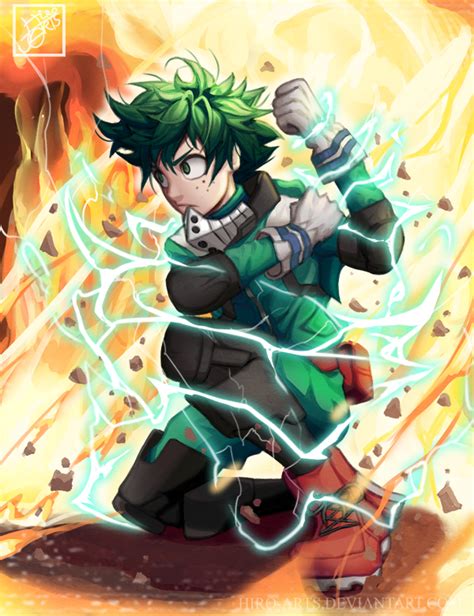 Full Cowl Izuku Midoriya (Deku) by HiroSenpaiArt on DeviantArt