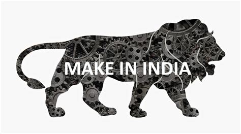 Logo Of Make In India, HD Png Download - kindpng