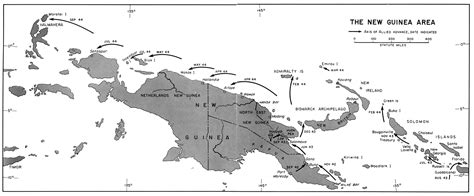 The New Guinea Area, 1942-1944. - Maps on the Web