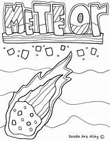 Meteor Coloring Page At GetColoringscom  Free Printable Colorings sketch template