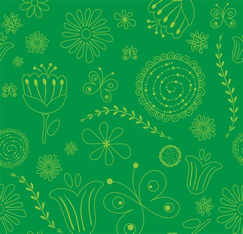 FREE 19+ Green Floral Patterns in PSD