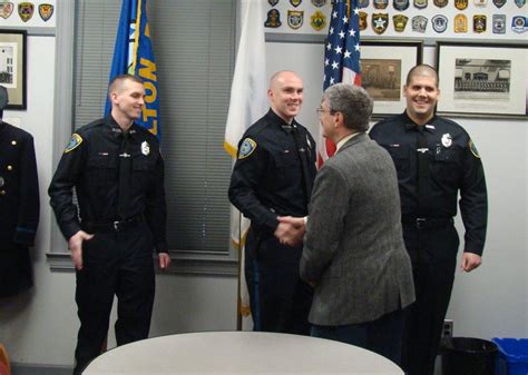 New Officers Sworn in at Milton Police Department | Milton, MA Patch