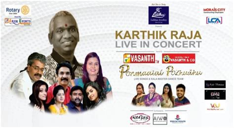 Karthik Raja Live In Concert "PONMAALAI POZHUTHU"