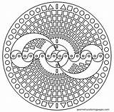 Geometric Shape Coloring Pages  Printable For Kids sketch template