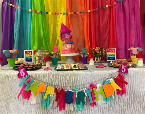 Trollstice | Adley Kate's Trolls Birthday Party Theme