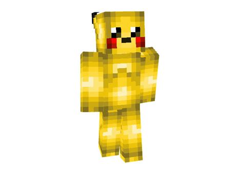 Pikachu Minecraft Skin [64x32] | MinecraftGames.co.uk