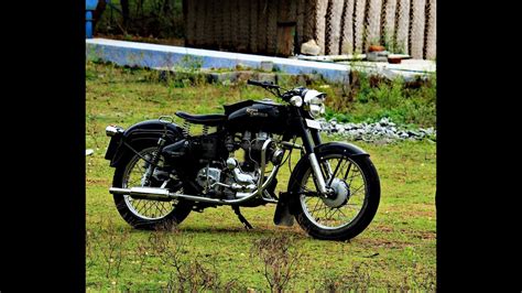 Old Royal Enfield with arjun reddy seat - YouTube