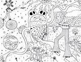 Coloring Pages Weird sketch template
