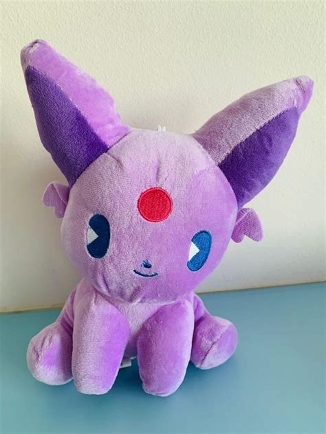 Pokemon Espeon Plush Toy Soft Toy, Hobbies & Toys, Toys & Games on Carousell