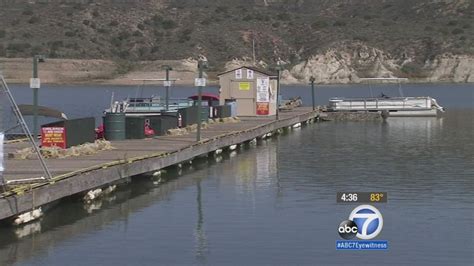 Future of Irvine Lake unclear amid drought, boat restrictions - ABC7 Los Angeles