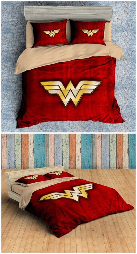 3D Customize Wonder Woman Bedding Set Duvet Cover Set Bedroom Set Bedlinen | Woman bedroom ...