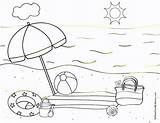 Free Printable Beach Coloring Page And A Fun Activity Sheet  Beach sketch template