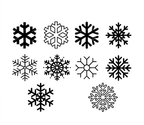 Drawing & Illustration Cricut Winter SVG Snowflake File Silhouette, Snowflakes for Digital ...