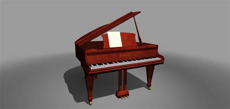 Piano 3D Model | ArtisGL 3D Publisher - Online, Real-Time and Interactive 3D Models