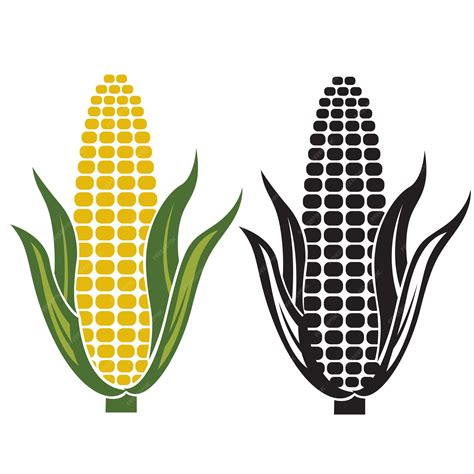 Premium Vector | Corn cob icons