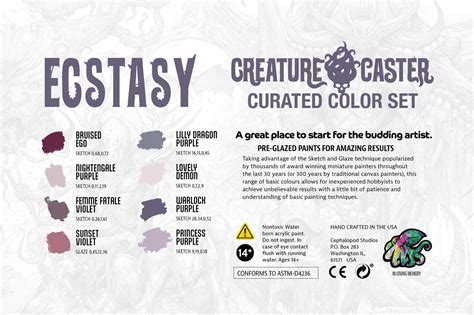 Ecstasy - Curated Color Set – Creature Caster US